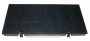 150 filtre a charbon (217x435x20mm) pour hotte whirlpool