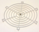 grille de pavillon avec insert cycoloy pour hotte roblin