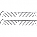 jeu de (x2) clayettes amovibles pour petites assiettes pour lave vaisselle bosch b/s/h