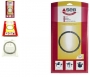 joint 4.5/6 l inox delicio classic ø 220 pour autocuiseur seb
