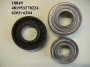palier roulements + joints whirlpool pour lave linge whirlpool