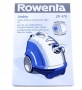 sachet de sacs ambia rowenta (x6) pour aspirateur rowenta