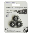 tete de rasoir x3 pour rasoir philips