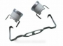 kit 2 klixons + support de montage pour sl pour seche linge whirlpool