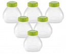 jeu de 6 flacons + bouchons  pour yaourtiere  seb