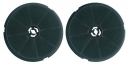 filtres charbon actif(x2) Ø194mm h38mm pour hotte candy