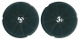 filtres charbon actif(x2) Ø194mm h38mm pour hotte candy