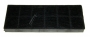 filtre charbon 2 pieces 250x95mm h2.5mm pour hotte samsung