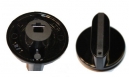 manette noire pour plaque de cuisson sauter