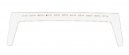 profil couvre bac a legumes pw 508x161x1 pour refrigerateur ariston