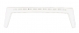 profil couvre bac a legumes pw 508x161x1 pour refrigerateur ariston