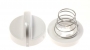 manette therm.blanc pour cuisiniere brandt