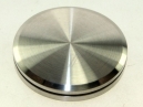 bouton chrome pour table de cuisson neff