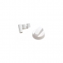 manette universelle blanche pour four avec adapateurs