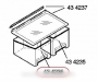 bac a legumes de refrigerateur  bosch b/s/h