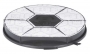 chf28/1 filtre charbon modÈle 28 (Ø240mm h32mm) pour hotte whirlpool