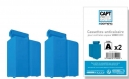 cassettes 2 anti calcaire pour centrale vapeur domena 