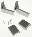 kit de reparation poignee inox pour refrigerateur liebherr