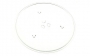 plateau tournant 27 cm pour micro-ondes baumatic - candy - hoover