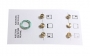 jeu d'injecteurs gas gb g30-30mbar pour cuisiniÈre beko