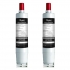 lot de deux filtres a eau original whirlpool sbs002 pour refrigerateur americain