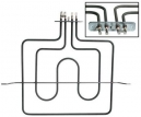 résistance de voûte 33 x34 cm / 1200+1100w 230v pour four - cuisinière beko - blomberg