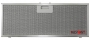 filtre en aluminium pour hottes elca 458 x 177 x 9 mm.