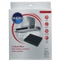 wpro filtre ? charbon actif chf15/1 - 225 x 210 mm - mod?le 15 - pour hotte aspirante whirlpool bauknecht ignis privileg indesit