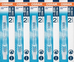 Osram 64695 Lot de 5 tubes halogènes R7S 120 W 230 V