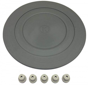 Tapis de bol de 14 cm et 5 pieds en caoutchouc standard pour robot Kenwood Chef et Major par LKS