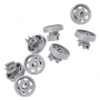 kit roulettes de panier inferieur lave-vaisselle 407130030/7 electrolux