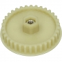 grande poulie dentee + ecrou pour petit electromenager kenwood - kw650104