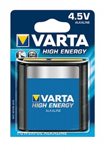 VARTA Lot de 8 Piles plate alcaline Longlife Power 3LR12 4,5 V