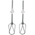 Lot de 2 fouets à émulsionner pour batteur 3 MIX Krups