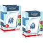 Lot de 12 sacs à poussières HyClean 3D GN + 6 filtres pour aspirateurs Miele