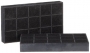 wpro chf237 filtre de hotte ? charbon b237 bo?te de 2
