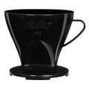 MELITTA Porte-filtre à café 1x4 - Noir
