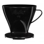 MELITTA Porte-filtre à café 1x4 - Noir