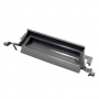 poignee de porte deverrouillage inox alu pour lave vaisselle electrolux - 111852429