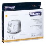 De'Longhi Kit de filtres pour friteuse de la série F8-F1000, noir/blanc