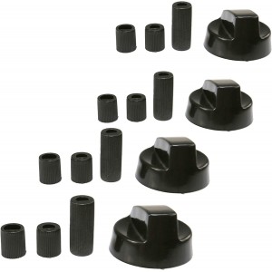 Lot de 4 boutons de réglage universels pour fours cuisinières