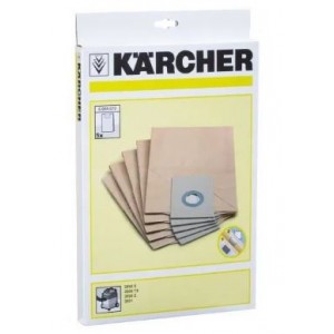 Kärcher 6.904-072 Lot de 5 filtres en papier (Import Allemagne) 46-KA-08