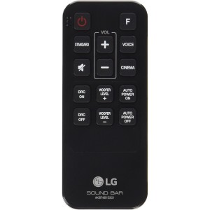 Télécommande pour barre de son LG