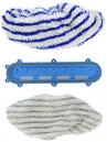 rowenta zr009501 lot de 2 lingettes microfibre compatibles avec les aspirateurs balai air force