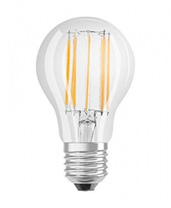 Osram Ampoule LED Filament, Forme Classique, Culot E27, 100 W , Blanc Chaud 2700K, Lot de 1 pièce