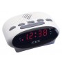 SCD-42 Lenco, radio-réveil, ondes ultra courtes (FM), blanc