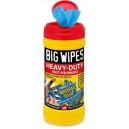 Bigwipes Boîtes de 120 Lingettes Heavy-Duty Big Wipes 4x4