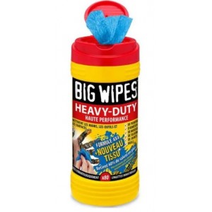 Bigwipes Boîtes de 120 Lingettes Heavy-Duty Big Wipes 4x4