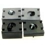 whirlpool - kit charniere avec support vitres pour four whirlpool