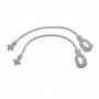 cable de porte serie lv4 livre par 2 pour lave vaisselle brandt - 32x1853